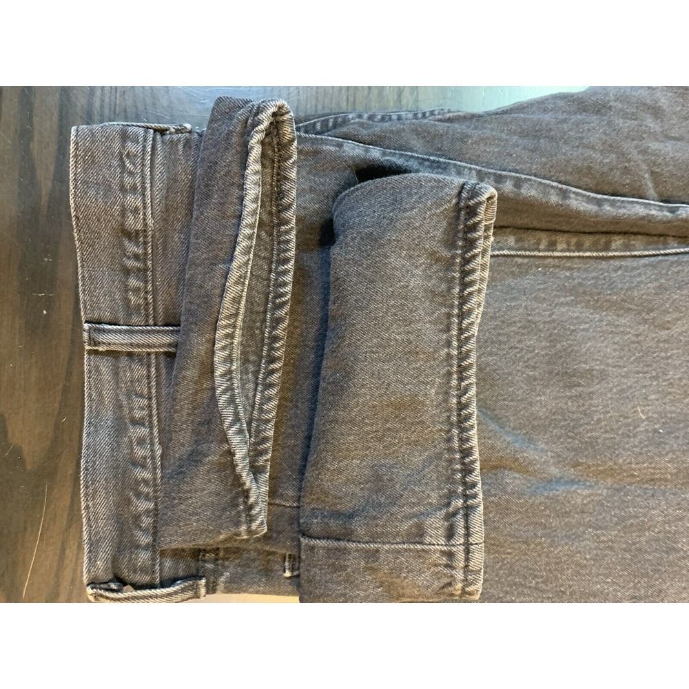 Levis 501xx Black Button Fly Jeans Mens Size 46x32 (44x28) Black‎ Patch Straight - Picture 13 of 13